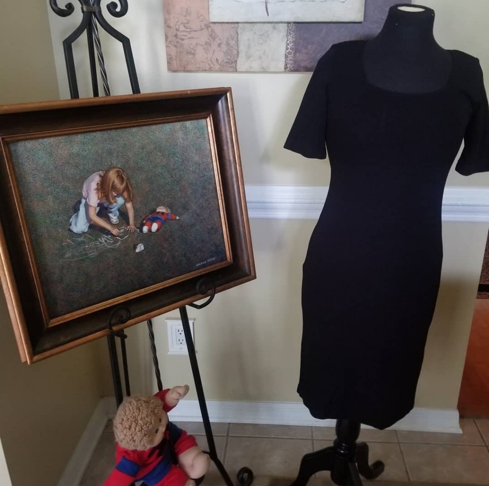 Catalyst long slinky dress Size 4